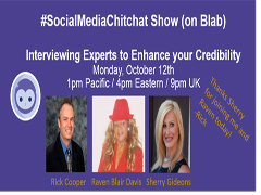 #SocialMediaChitchat Tips to Interview Experts for Credibility w/ @TalkShowMaven